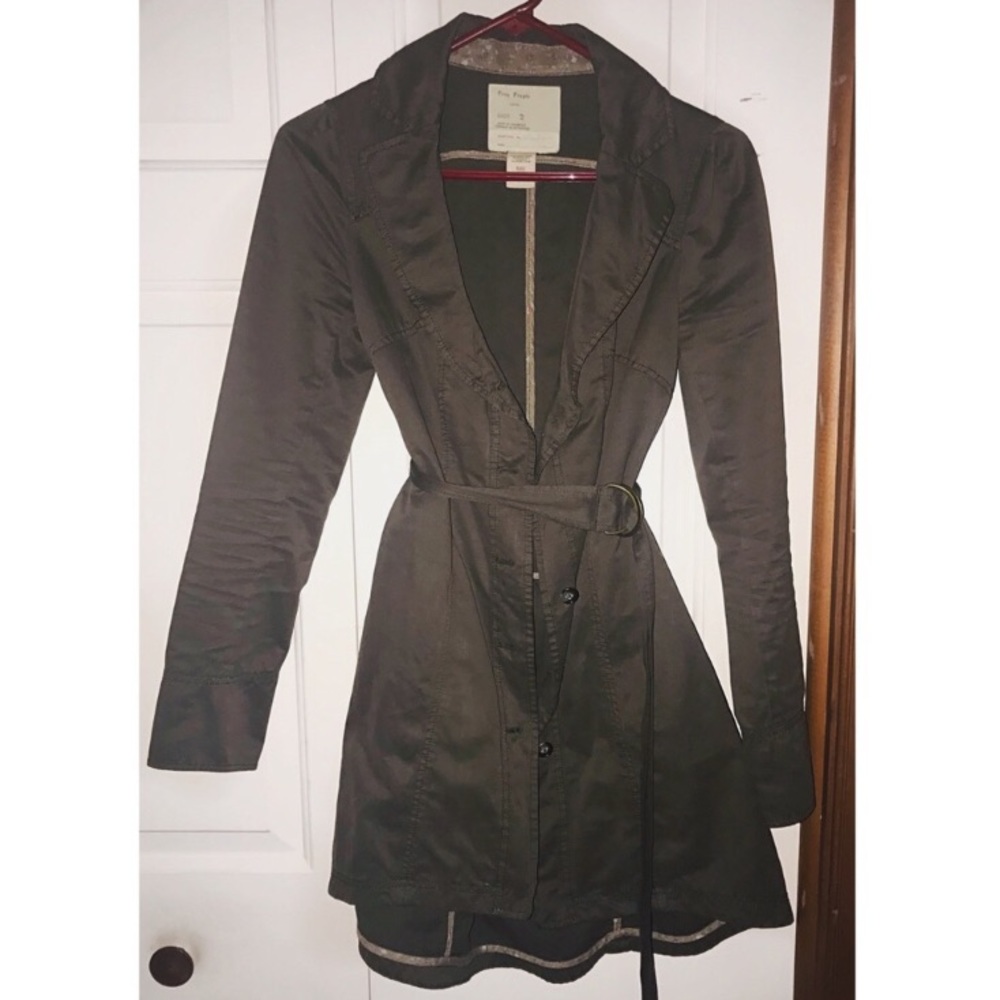 Free People Olive Jacket